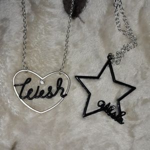 🖤Wish necklace bundle